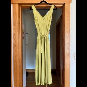 FRNCH Olive Green Maxi Dress